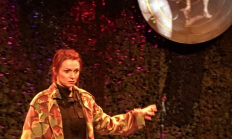 Rebecca Crookshank in her play Whiskey Tango Foxtrot