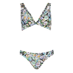 Floral triangle top, £71, and bottoms, £44, monteandlou.com