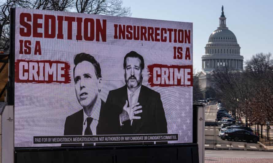 The fundamental understanding of 6 January is being contested, as Republican lawmakers and rightwing media attempt to reframe the insurrection as an act of justified political protest.