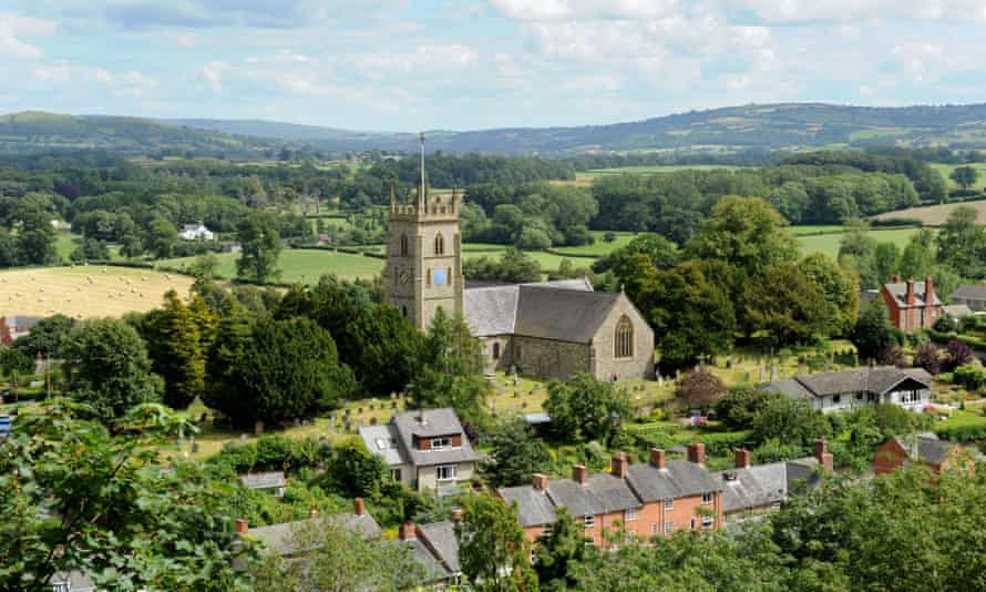 Montgomery church of St Nicholas Montgomeryshire, Powys, Wales