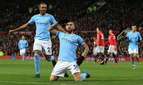 Nicolás Otamendi scored the winner in Manchester City’s last visit to Old Trafford – one of the club’s six wins in the fixture since 2011.