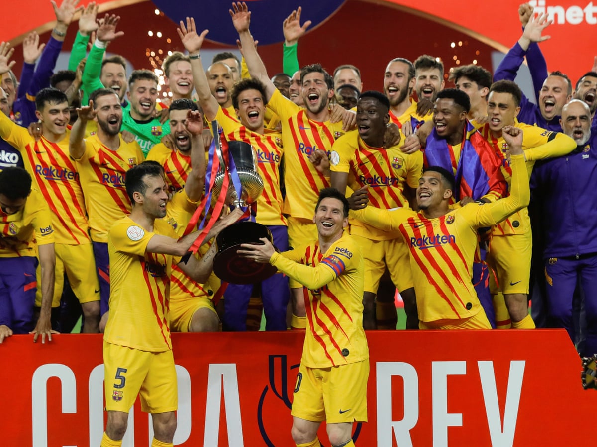 Messi stars as Barcelona thrash Athletic Bilbao to lift Copa del Rey | Copa  del Rey | The Guardian