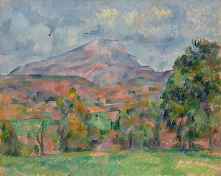 Paul Cézanne’s La Montagne Sainte-Victoire, painted in 1888-1890.