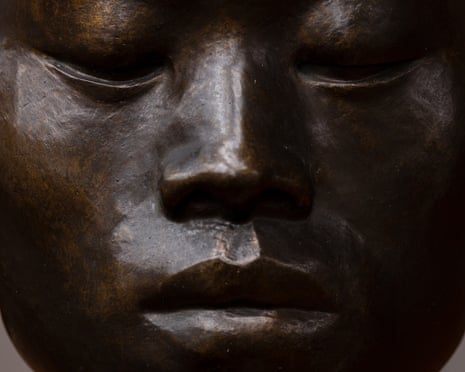 Detail of Chinese Head (Chia-Chu Chang/The Chinese Philosopher) by Dora Gordine, from Dorich House Museum.
