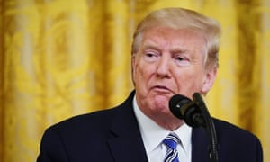 Donald Trump at the White House on Tuesday. According to multiple sources, the president cursed at Parscale repeatedly.