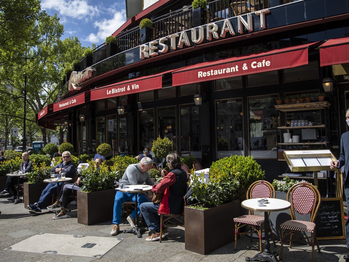 Coronavirus In Europe Germany And Austria Reopen Restaurants As New Normal Beckons World News The Guardian