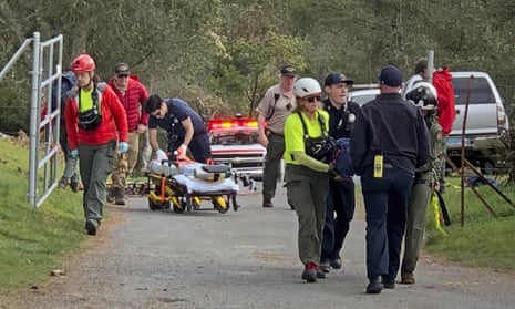 California couple lost in woods survived by drinking from puddle and eating ferns | California | The Guardian