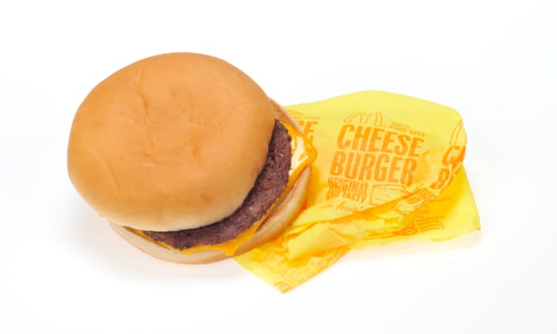 McDonald's cheeseburger