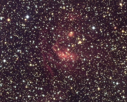 Thousands of stars against a black backdrop.