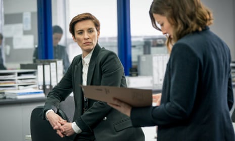 DI Kate Fleming (Vicky McClure) and DCI Jo Davidson (Kelly Macdonald) in Line Of Duty.