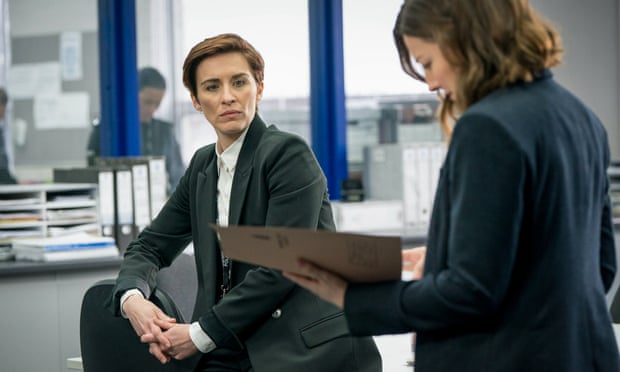 Vicky McClure and Kelly Macdonald as DI Kate Fleming and DCI Jo Davidson.
