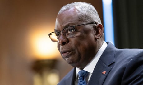 Lloyd Austin on Capitol Hill in Washington DC on 31 October 2023.