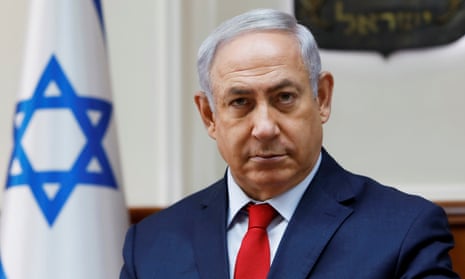 The Israeli prime minister, Benjamin Netanyahu