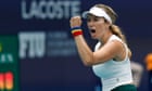 American Danielle Collins says she's changed her mind about quitting tennis