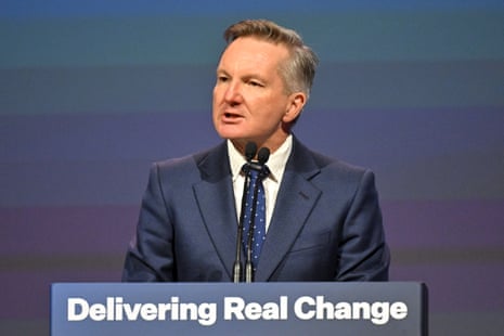 Minister for energy and climate change Chris Bowen