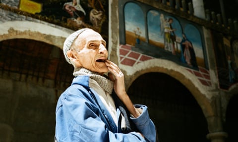 Justo Gallego Martínez in the cathedral he built in Mejorada del Campo, Spain in 2018.