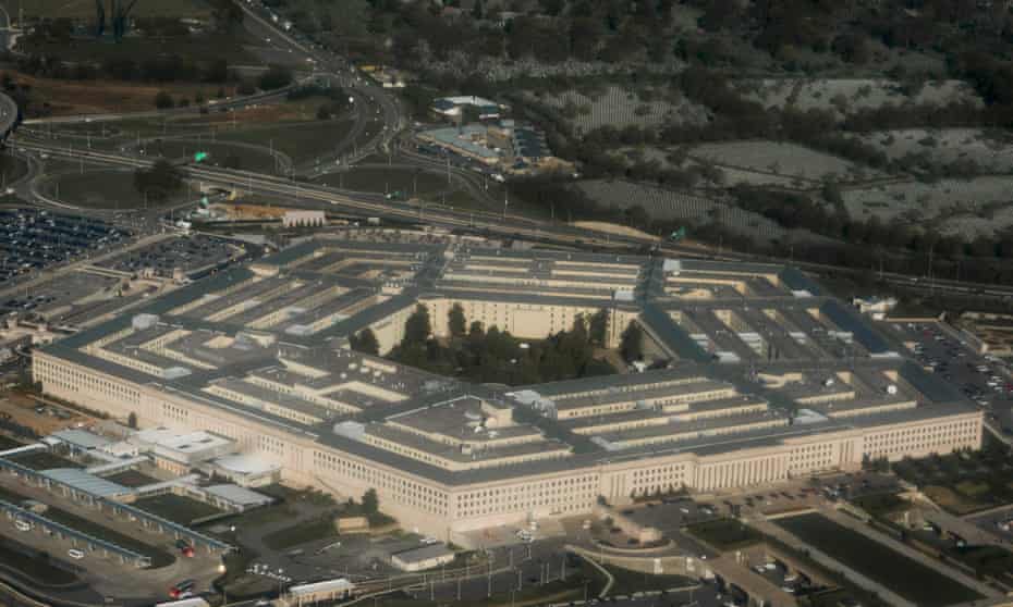 Pentagon outside Washington, DC (Photo by SAUL LOEB / AFP)