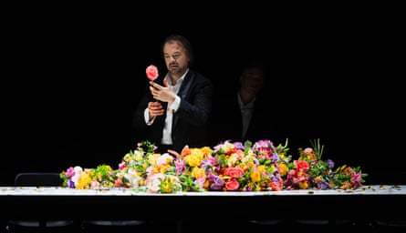Intimacy as palpable as the unfolding horror … Nathan Berg as Bluebeard.