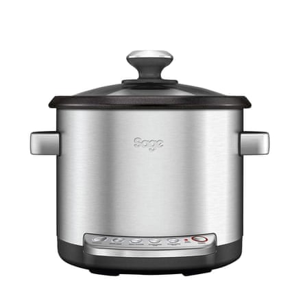 Steel risotto maker