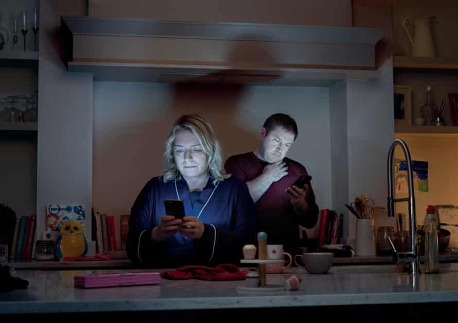Playwright David Eldridge: ‘What’s important to me is to move people’ | David Eldridge 2 Claire Rushbrook and Daniel Ryan in Middle.