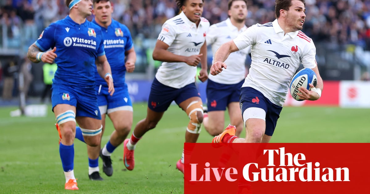 Italy 24-73 France: Six Nations – as it happened