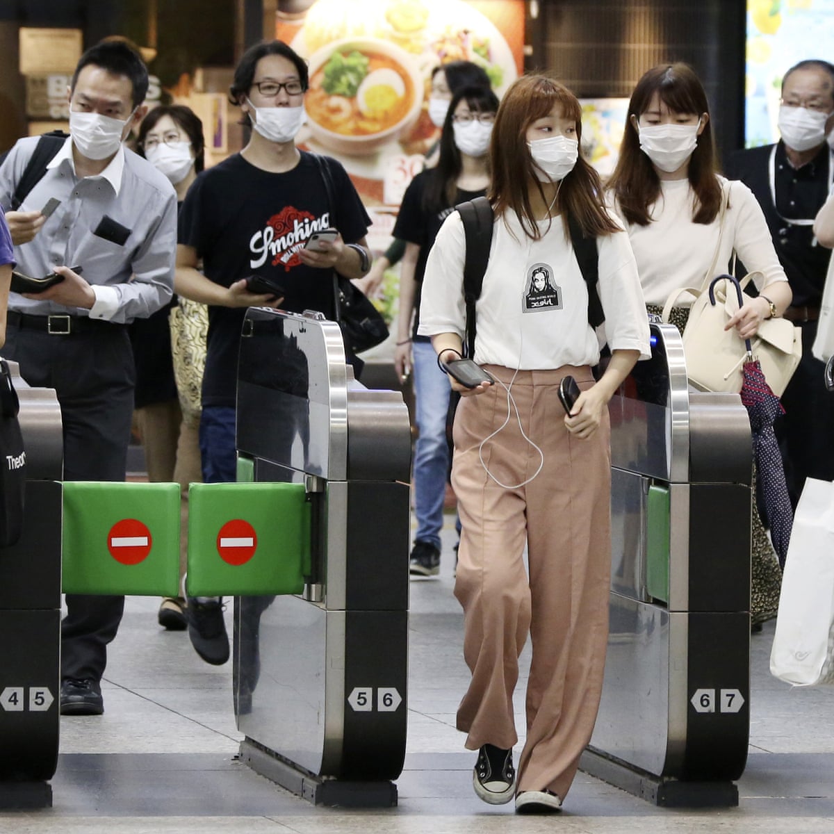 In Japan Wearing A Mask Is Habitual Can The Uk Follow Suit Japan The Guardian