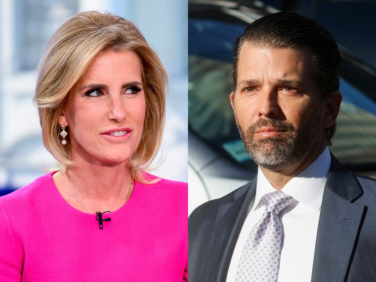 Fox News host Laura Ingraham joins business venture with Donald Trump Jr |  Fox News | The Guardian