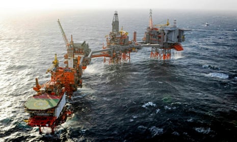 BP’s Valhall platform in the North Sea, pictured in 2016