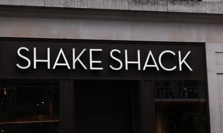 The Shake Shack sign.