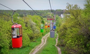 Kharkiv park cable way