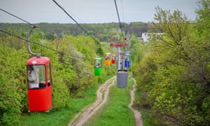 Kharkiv park cable way