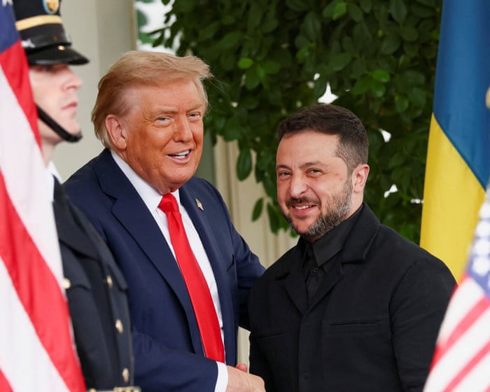 European Leaders Meet Zelenskyy at White House for Peace Talks