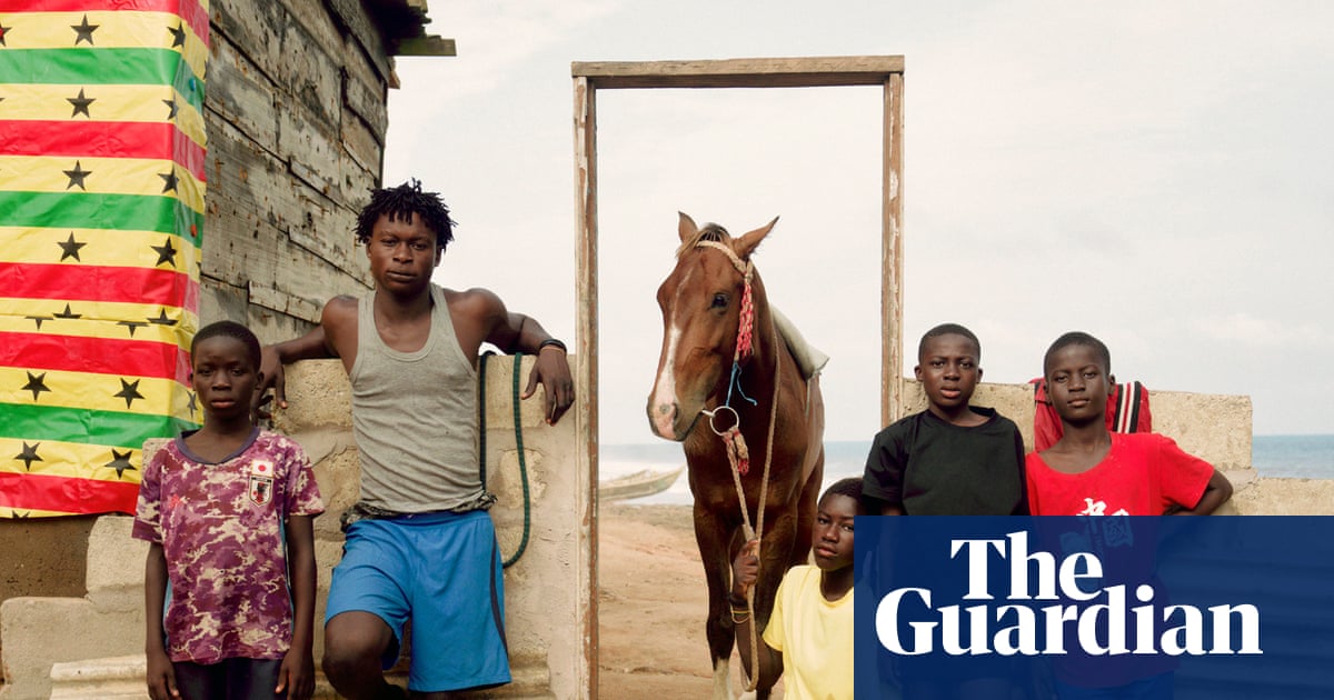 A ruined building, five Ghanaians and an elegant horse: Ron Timehin’s best photograph