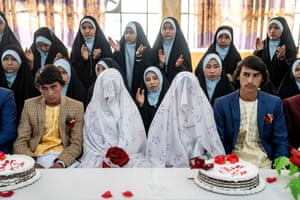 Afghan brides and grooms