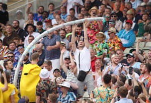The fans are back... and so is the beer snake.