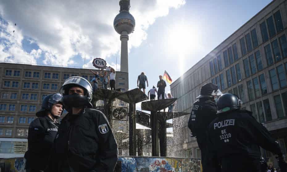 Police at Alexanderplatz