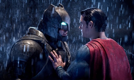 ‘Calm down Bruce, it’s only a review’ … Batman v Superman: Dawn of Justice.