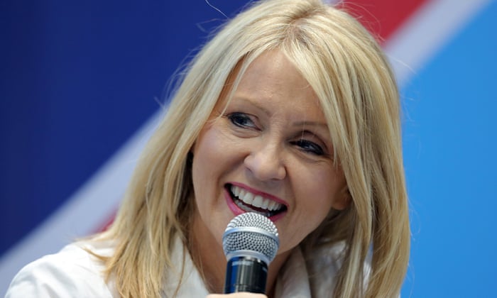 McVey pictured at the 2021 Conservative party conference