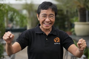Maria Ressa, the Philippine journalist, was awarded the 2021 Nobel bid prize