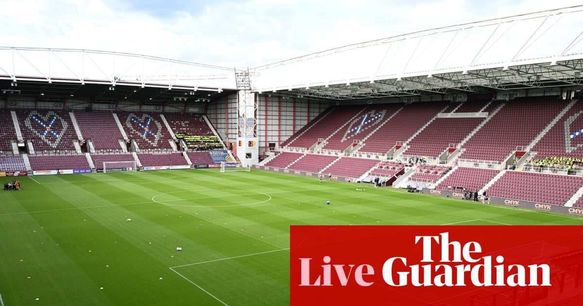 Hearts v Rangers: Scottish Premiership live