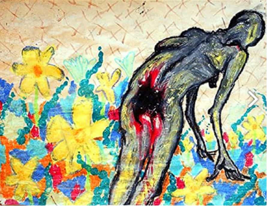 Painting by Kurt Cobain