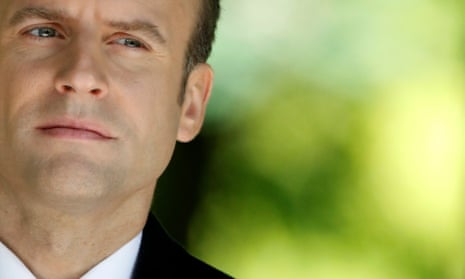 Emmanuel Macron … ‘Adolescent prodigy’.