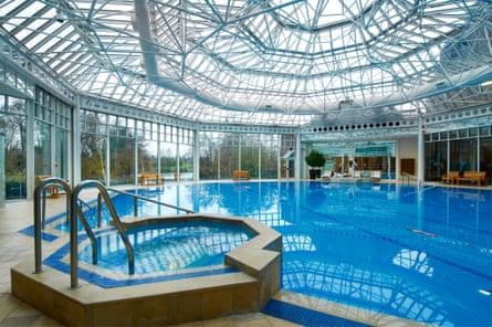 The pool at the Hilton Birmingham Metropole