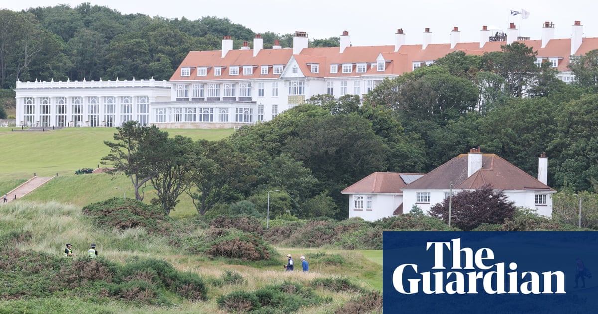 Seven charged with damaging Trump’s Scottish golf course accused of ‘terrorist connection’