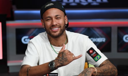 Neymar plays at the 2022 World Series of Poker at Bally’s Las Vegas on 13 June, 2022 in Las Vegas, Nevada.