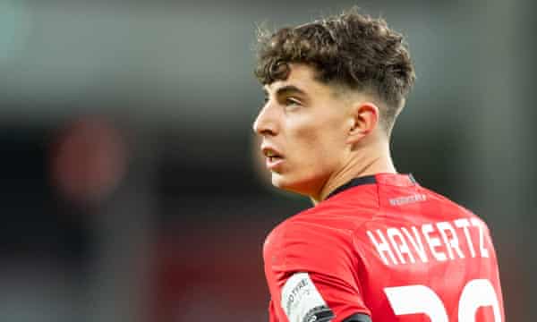 Kai Havertz may be on his way from Bayer Leverkusen to Chelsea.