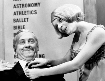 Hughie Green and Monica Rose on Double Your Money.