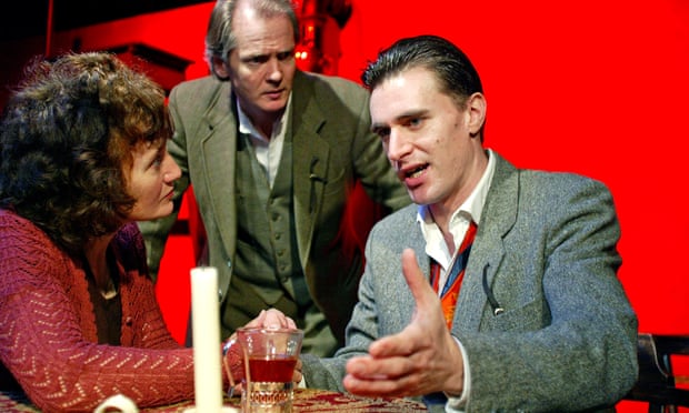 ‘I jibbled colour frae a tea-gless’ … John Sackville (far right) as Vladimir Mayakovsky in A Cloud in Trousers by Steve Trafford.