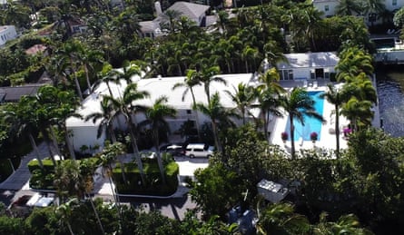 Jeffrey Epstein’s Palm Beach mansion.