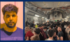 My escape from Afghanistan on a US military plane: 'It was total chaos' - video